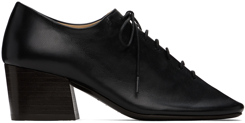 Shop Lemaire Black Souris Classic Heels In Bk999 Black