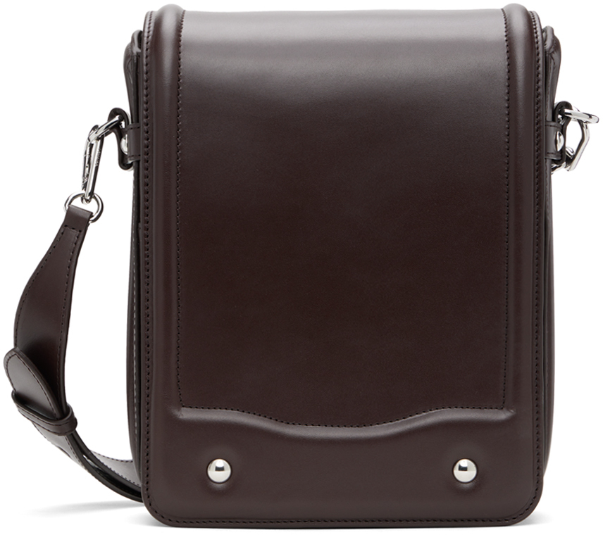 Lemaire Brown Ransel Classic Bag In Black