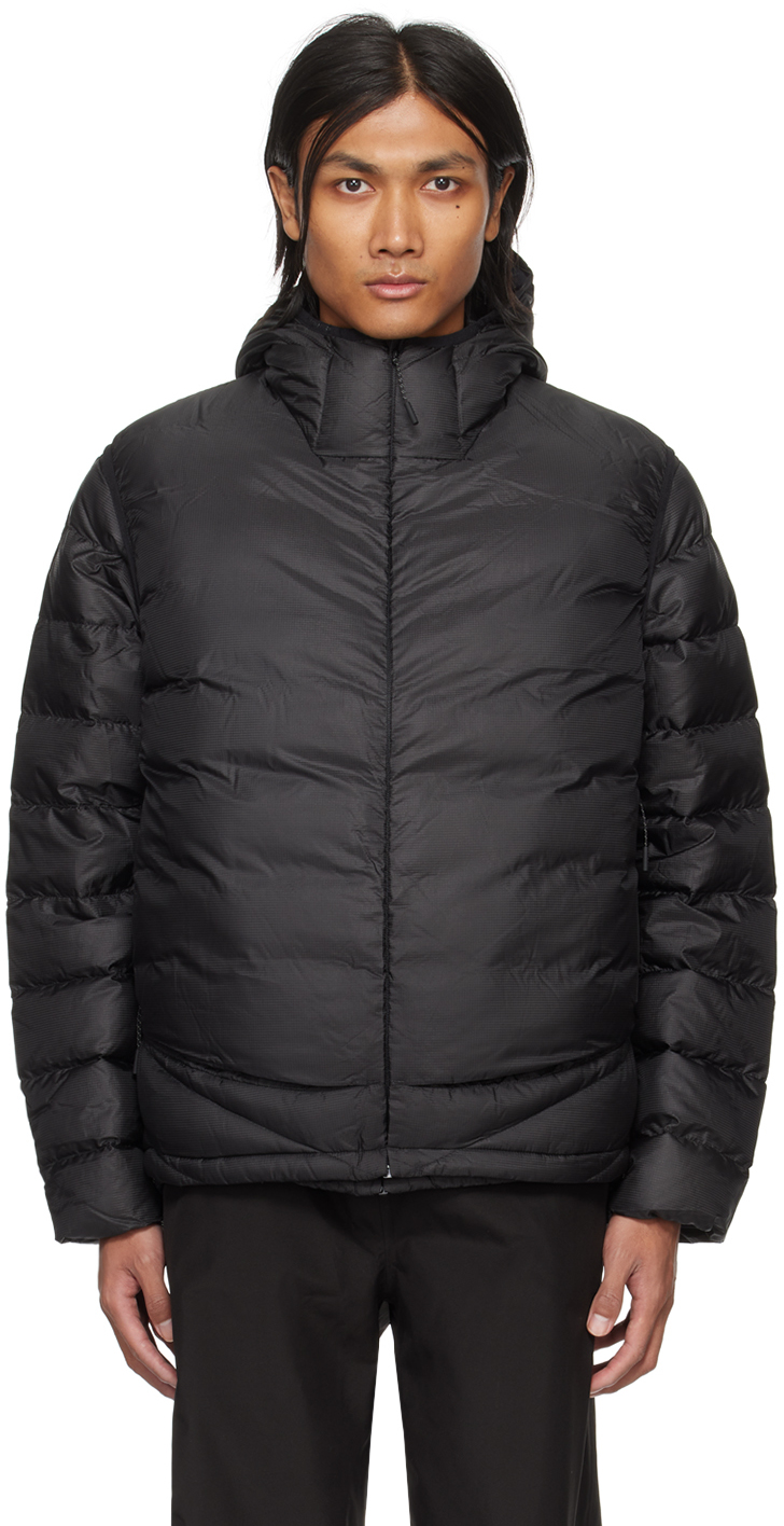 Norse Projects Arktisk Black Pasmo Down Vest In 9999 Black