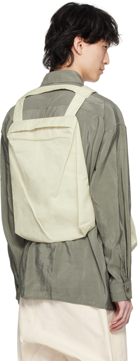 Lemaire Multipocket Vest In Bk908 Light Overcast