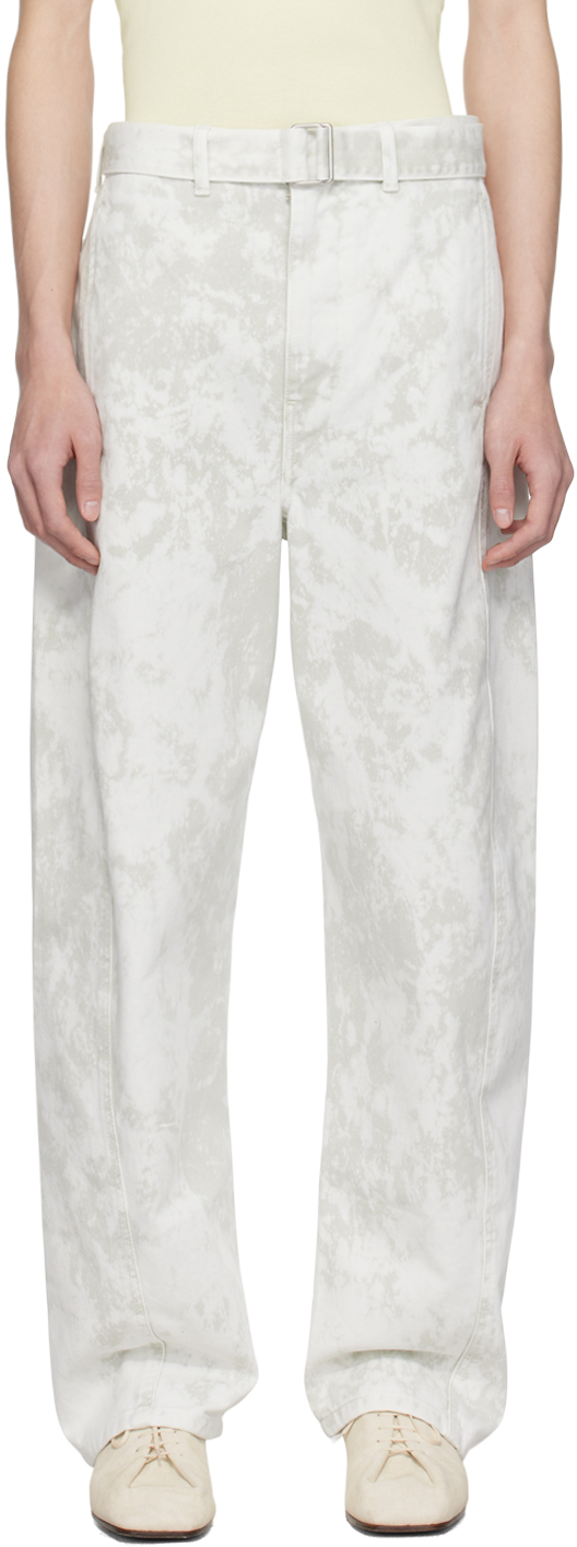 Jean Guess Blanc Avec Coutures Contrastées - Taille 29 - Neuf Avec étiquettes