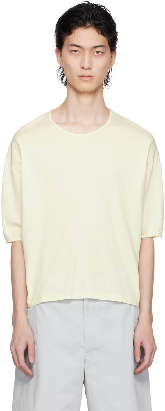 【関税込み】LEMAIRE イエロー LS Relaxed Tシャツ LEMAIREのイエロー リラックス Tシャツがセール中