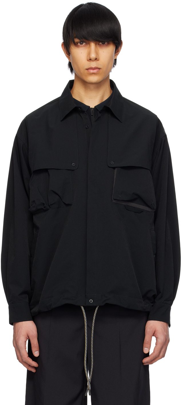 Black Ventilating Jacket