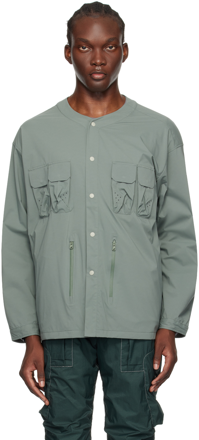 Shop F/ce Green Technical Jacket In Foliage Green
