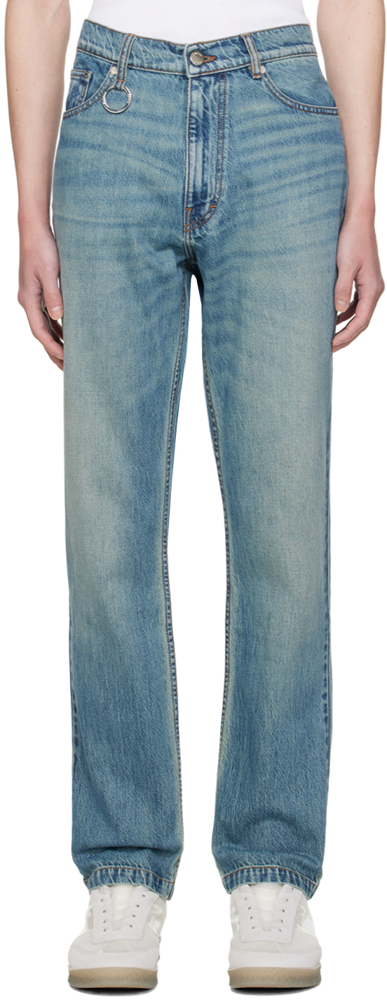 Casablanca Blue Monogram Jeans