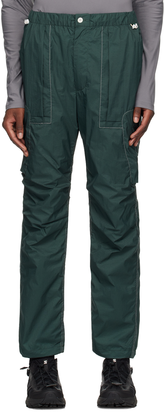 Shop F/ce Green Technical Cargo Pants