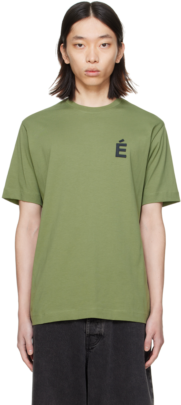 Études Khaki Wonder Patch T-Shirt