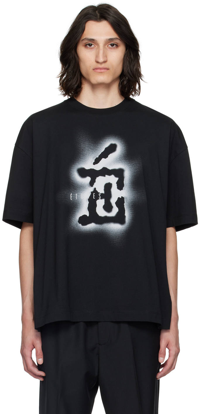 Black Spirit Mystery T-Shirt by Études on Sale