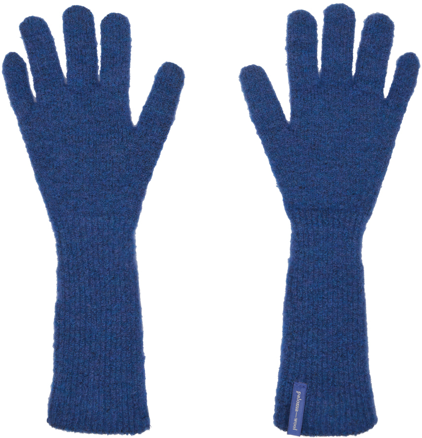 Paloma Wool Blue Peter Gloves In C/119 Soft Blue