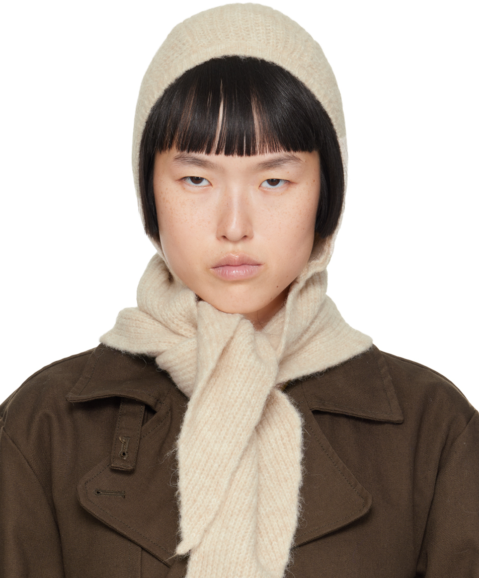 PALOMA WOOL OFF-WHITE COUCOU BEANIE