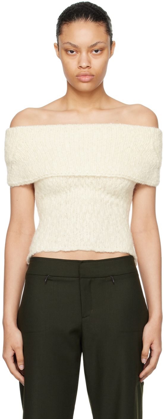 Off-White Groenlandia Top by Paloma Wool on Sale