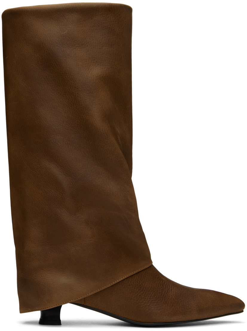 Paloma Wool Brown Fortuna Boots In C/323 Brown
