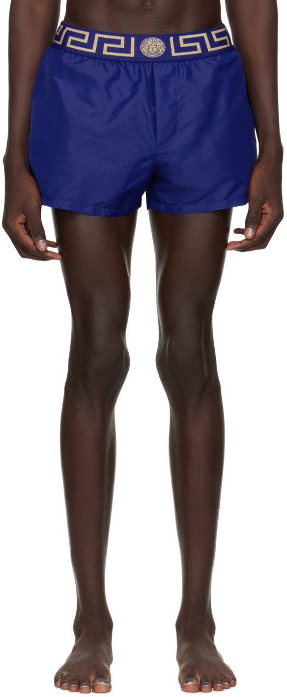 Versace Greca Border Swim Shorts Size 2