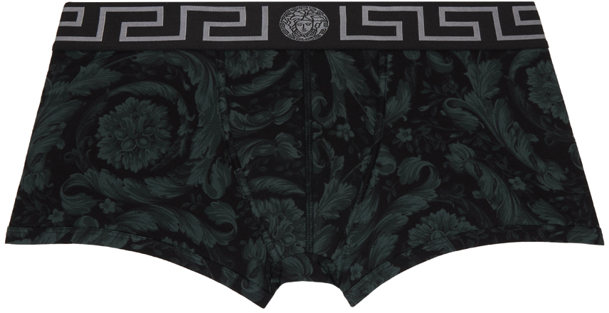 Versace Underwear High-Waisted Briefs 'Black' - 1011593-1A0852_1B000