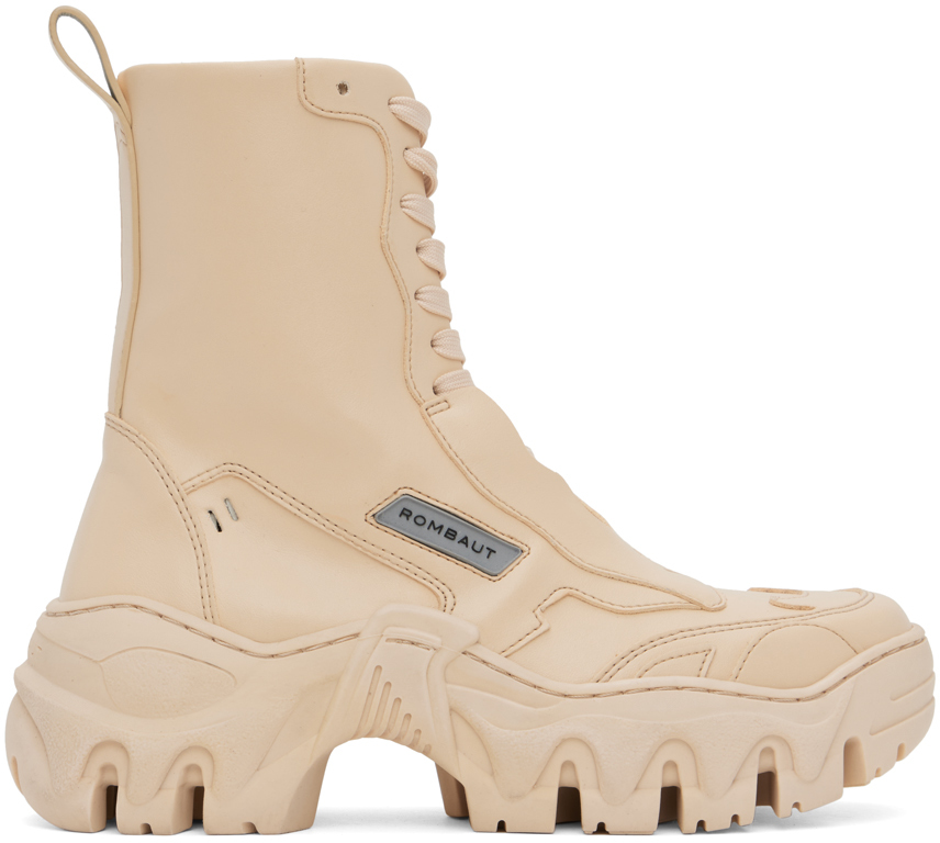 SSENSE Exclusive Beige Boccaccio II Boots