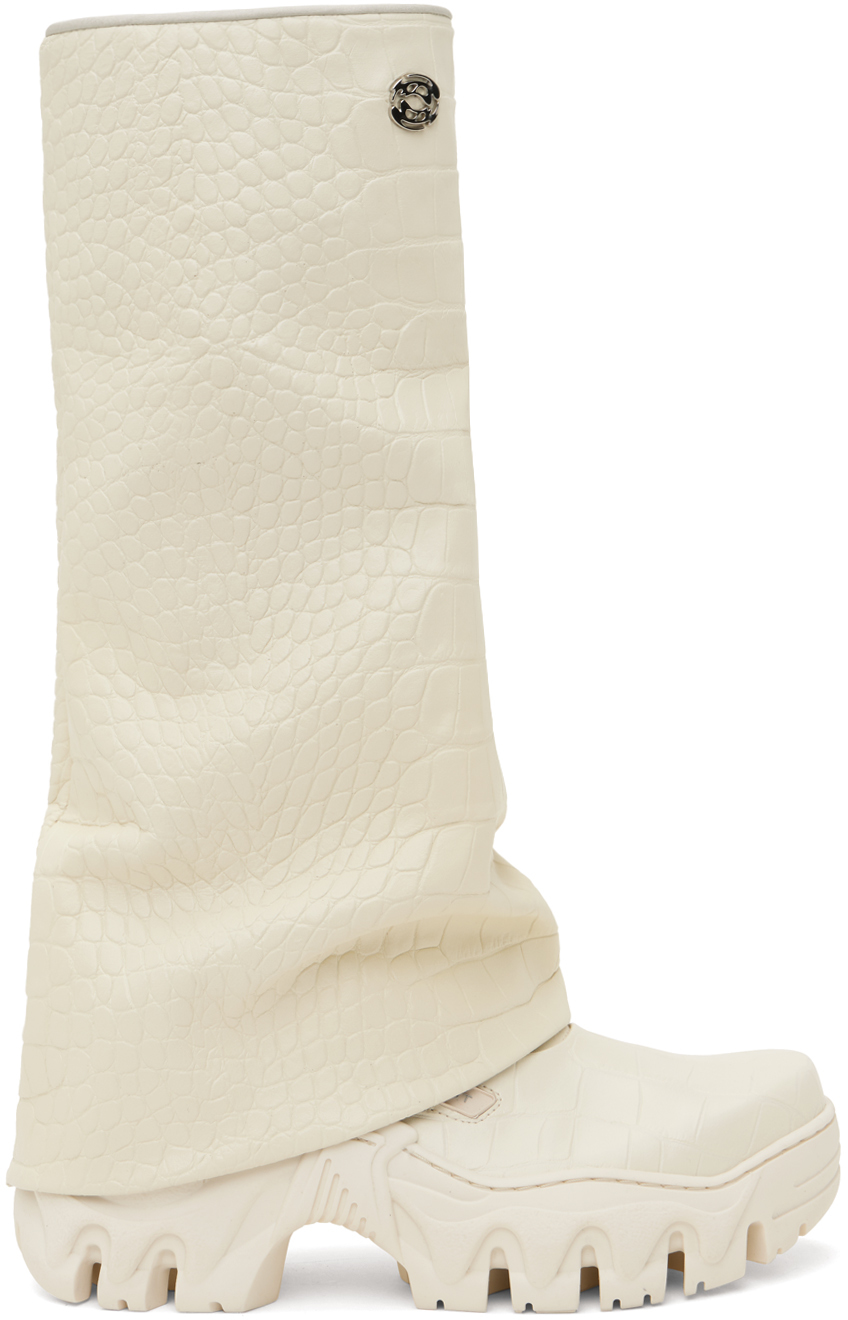 【関税込み】Rombaut ホワイト Boccaccio II チェルシーブーツ White Boccaccio II Chelsea Boots by Rombaut on Sale