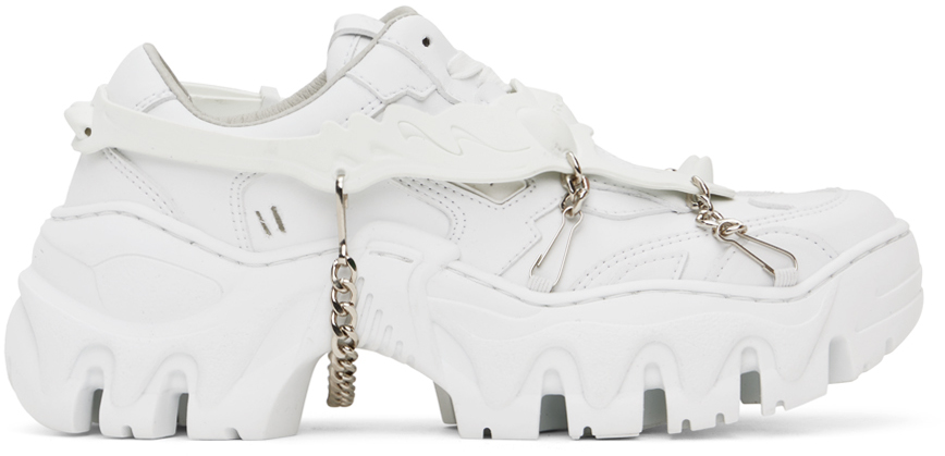 White Boccaccio II Harness Sneakers