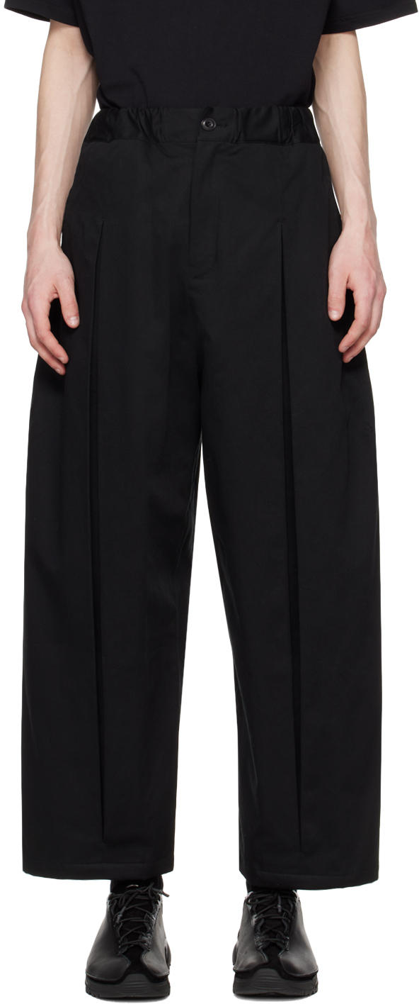 Black Box Pleat Trousers by SAGE NATION on Sale