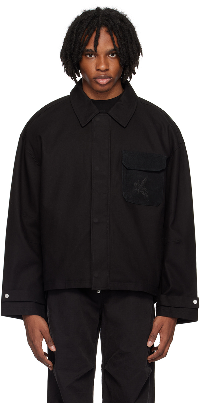 Shop Represent Black Horizons Smart Jacket