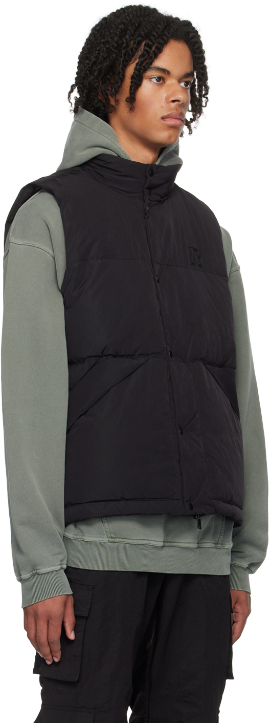 Represent Nylon Jacket In Jet Black