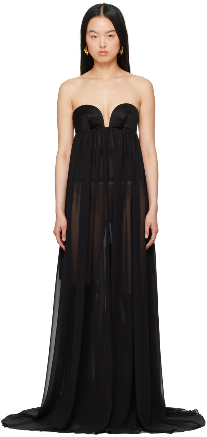 Black Sweetheart Jumpsuit by Mônot on Sale Black Sweetheart Jumpsuit by Mônot on Sale