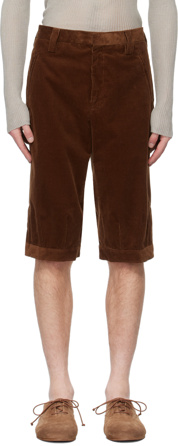 Tan Knickerbocker Shorts