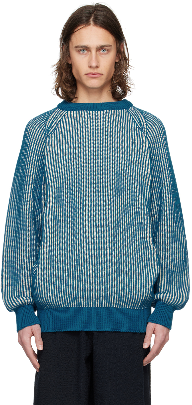 Blue & White Jazzways Sweater