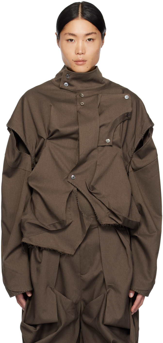 Brown Deepi Crescent II Jacket