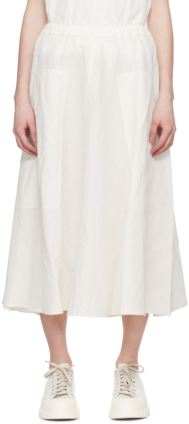 White Scout Midi Skirt