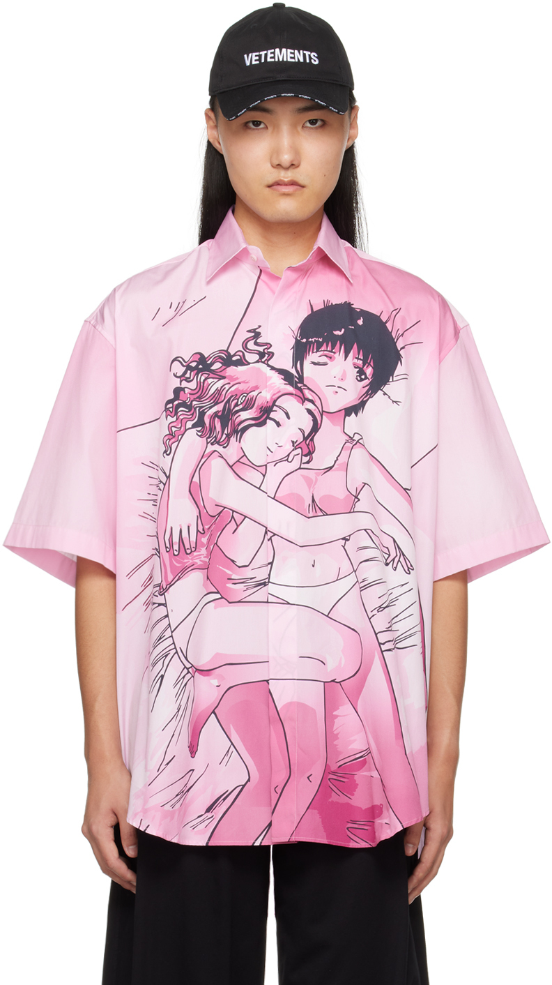 Pink Anime Shirt