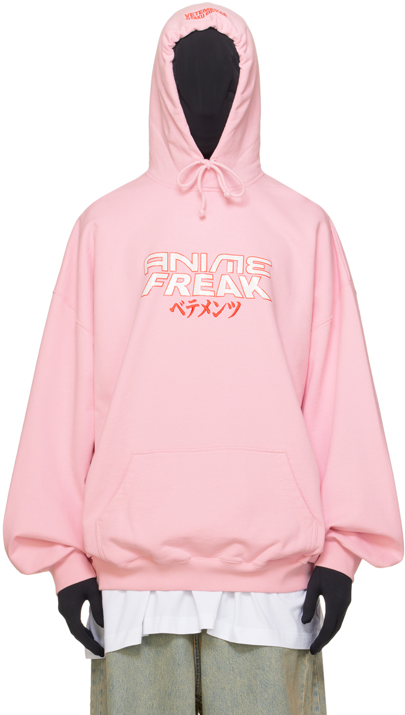 Pink 'Anime Freak' Hoodie