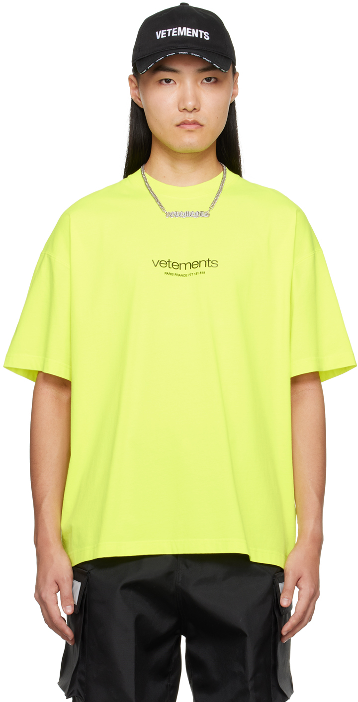 Yellow Bonded T-Shirt