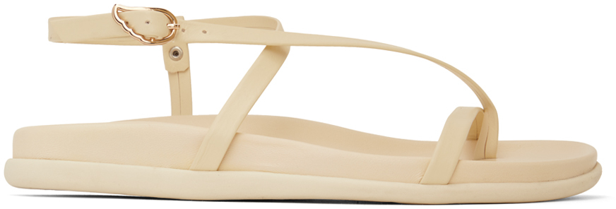 Ancient Greek Sandals Off-white Aimilia Sandals In Off White