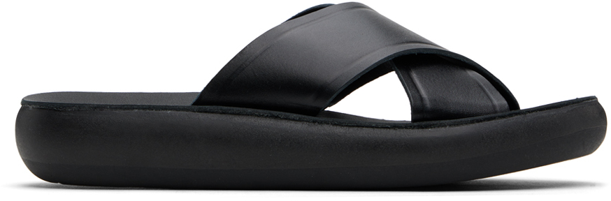 Black Thais Comfort Sandals