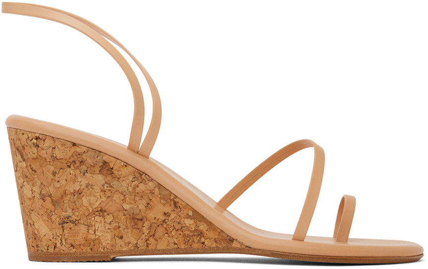 Shop Ancient Greek Sandals Tan Chora Sandals In Natural