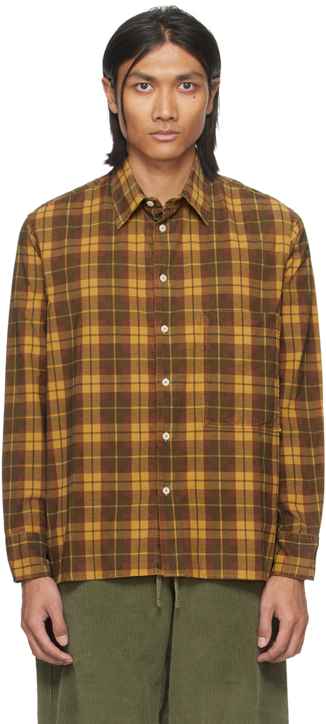 Yellow Square Pocket Shirt