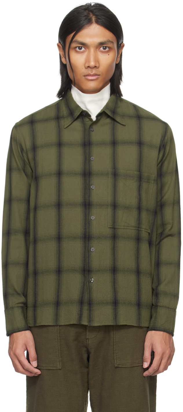 Khaki Square Pocket Shirt