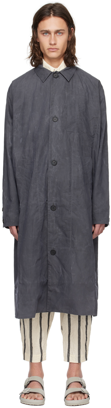 Gray 'The Messenger' Coat