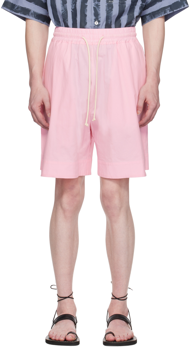 Pink 'The Diver' Shorts