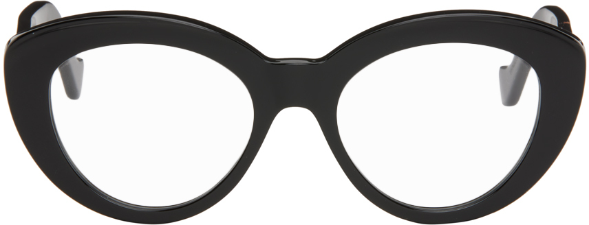 LOEWE Black Chunky Anagram Glasses