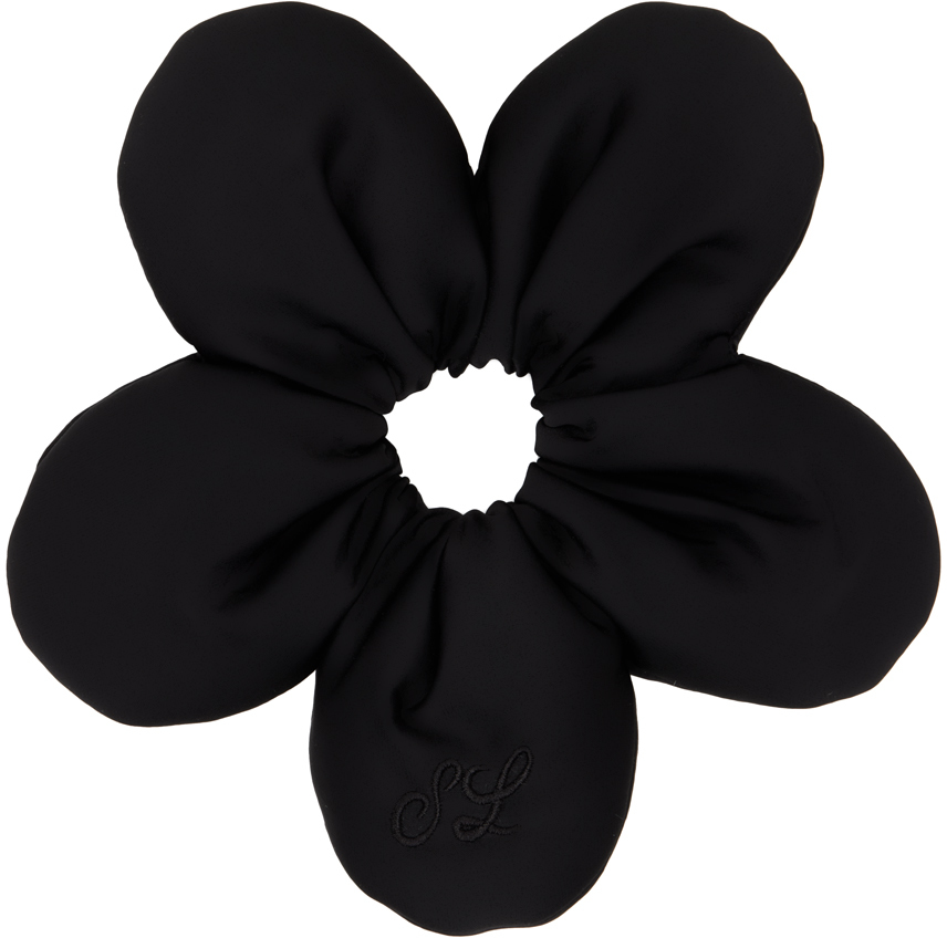 Black Flower Power 2.0 Hair Tie