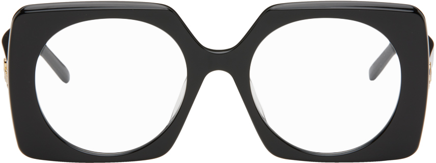 Loewe Black Square Glasses In Shiny Black