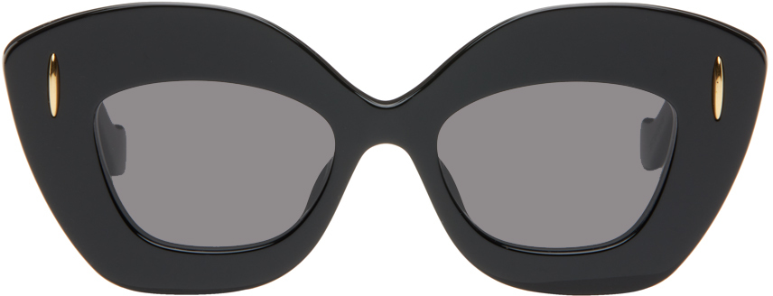 LOEWE Black Retro Screen Sunglasses