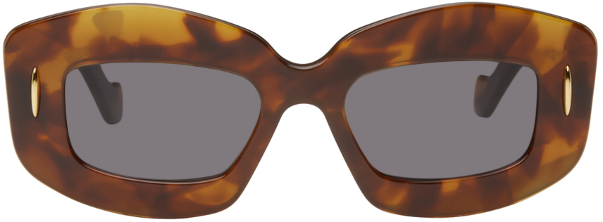 LOEWE Tortoiseshell Screen Sunglasses