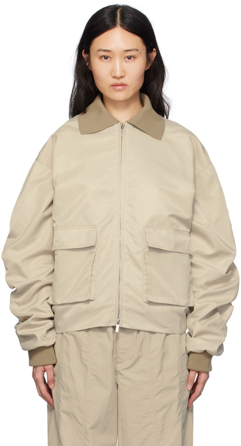 Taupe Love Bomber Jacket