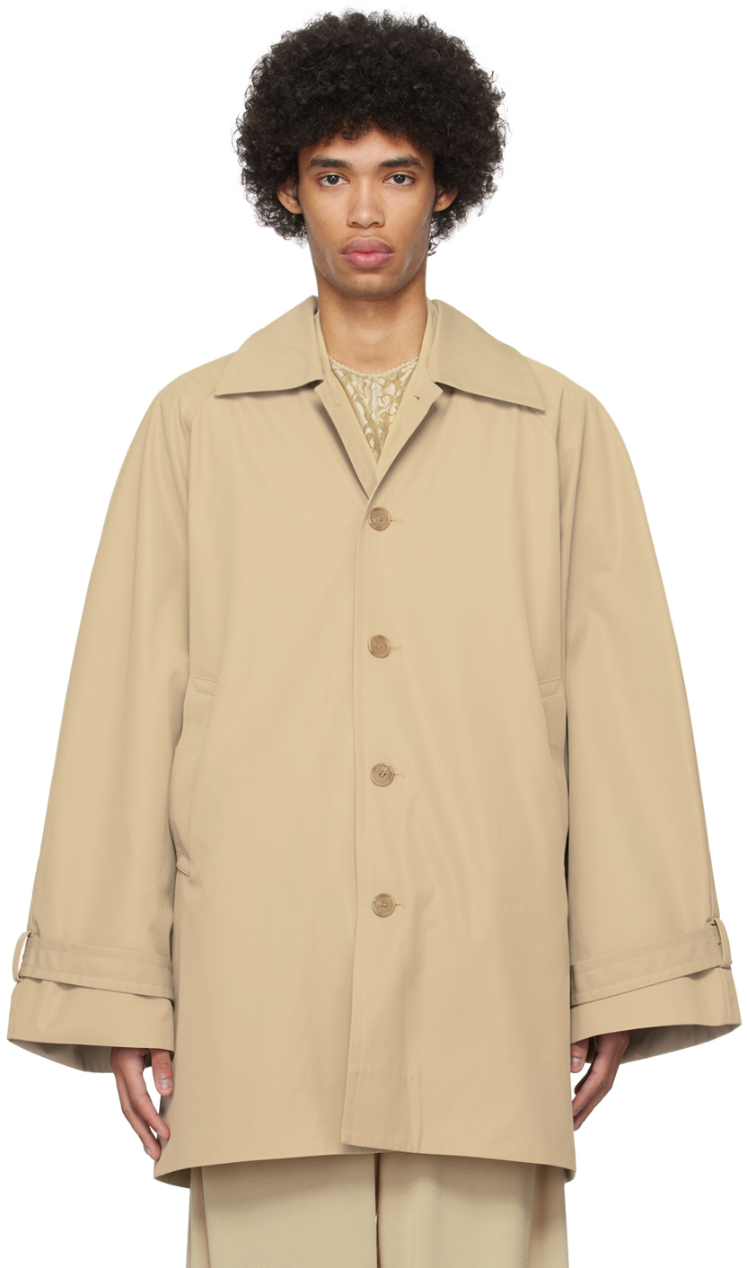 【関税込み】Birrot ベージュ Giwa トラウザーズ birrot-beige-spread-collar-