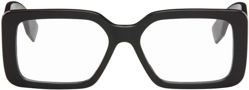 Black Baguette Glasses
