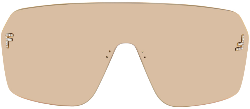 Fendi sunglasses hotsell rose gold