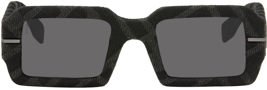 Gray Fendigraphy Sunglasses