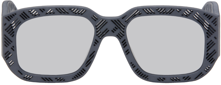 Fendi Gray Shadow Sunglasses In Grey/other/smoke Mir